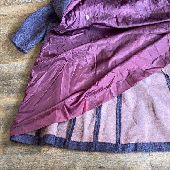 VTG 70s does Edwardian Victorian Puff Sleeve Coat - Picture 10 of 10